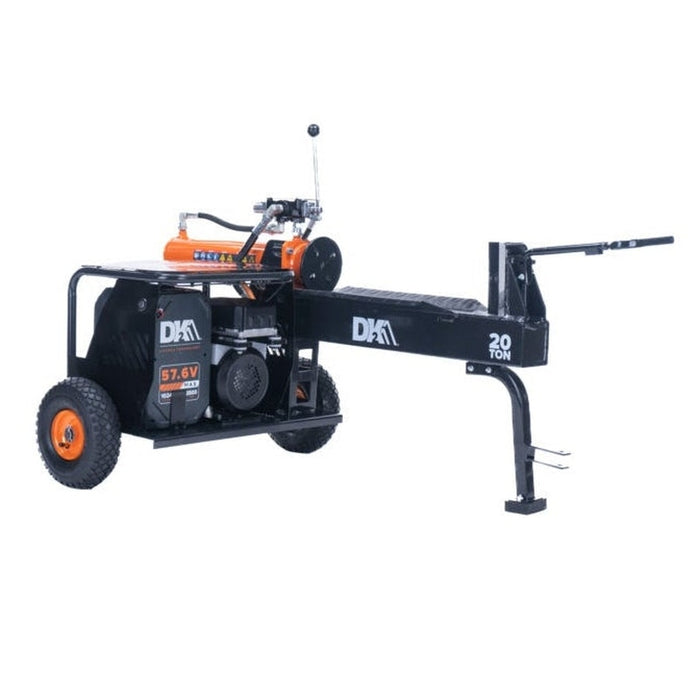 Detail K2 ELITE ENERGY 20-Ton 57.6V Battery Powered Hydraulic Log Splitter (OPS220EV-B)