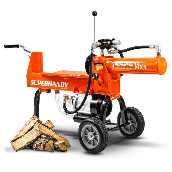 Super Handy GUO084 14 Ton 120V Portable Electric Log Splitter