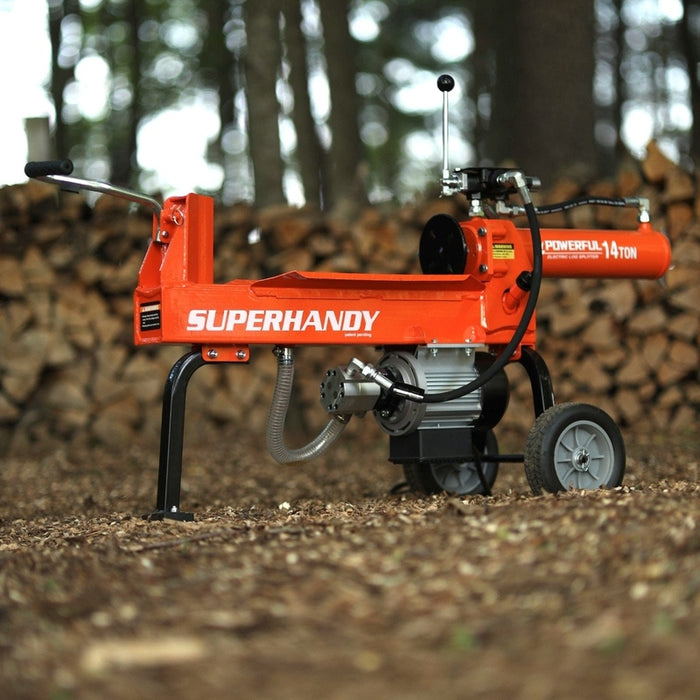 Super Handy GUO084 14 Ton 120V Portable Electric Log Splitter