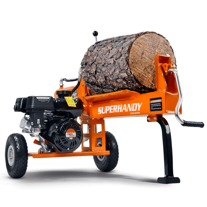 Super Handy GUO077 Portable 20 Ton Gas Powered Log Splitter